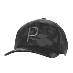 Puma Camo Pattern P Snapback Hat