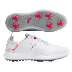 Puma Women's Ignite Blaze Pro Golf Shoes - White/High Rise