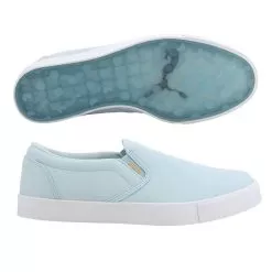 Puma Women's Tustin Slip-On Golf Shoes - Omphalodes/Team Gold