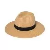 Women's Braided Fedora With Bow Band