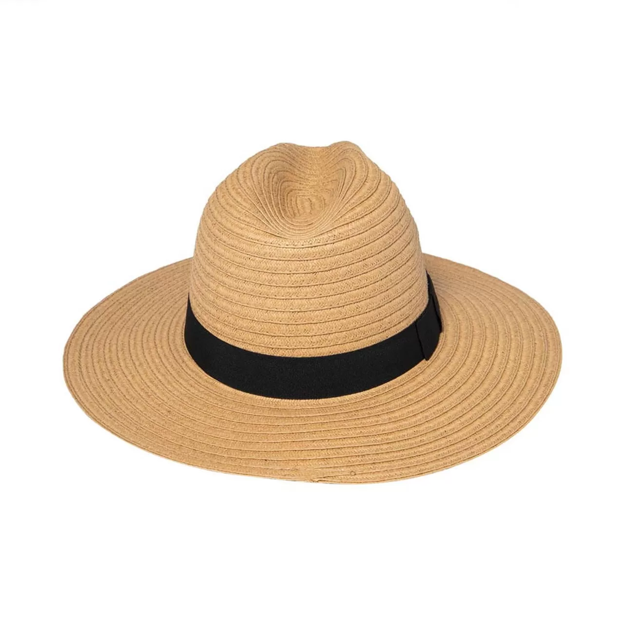 Women's Braided Fedora With Bow Band - Image 3