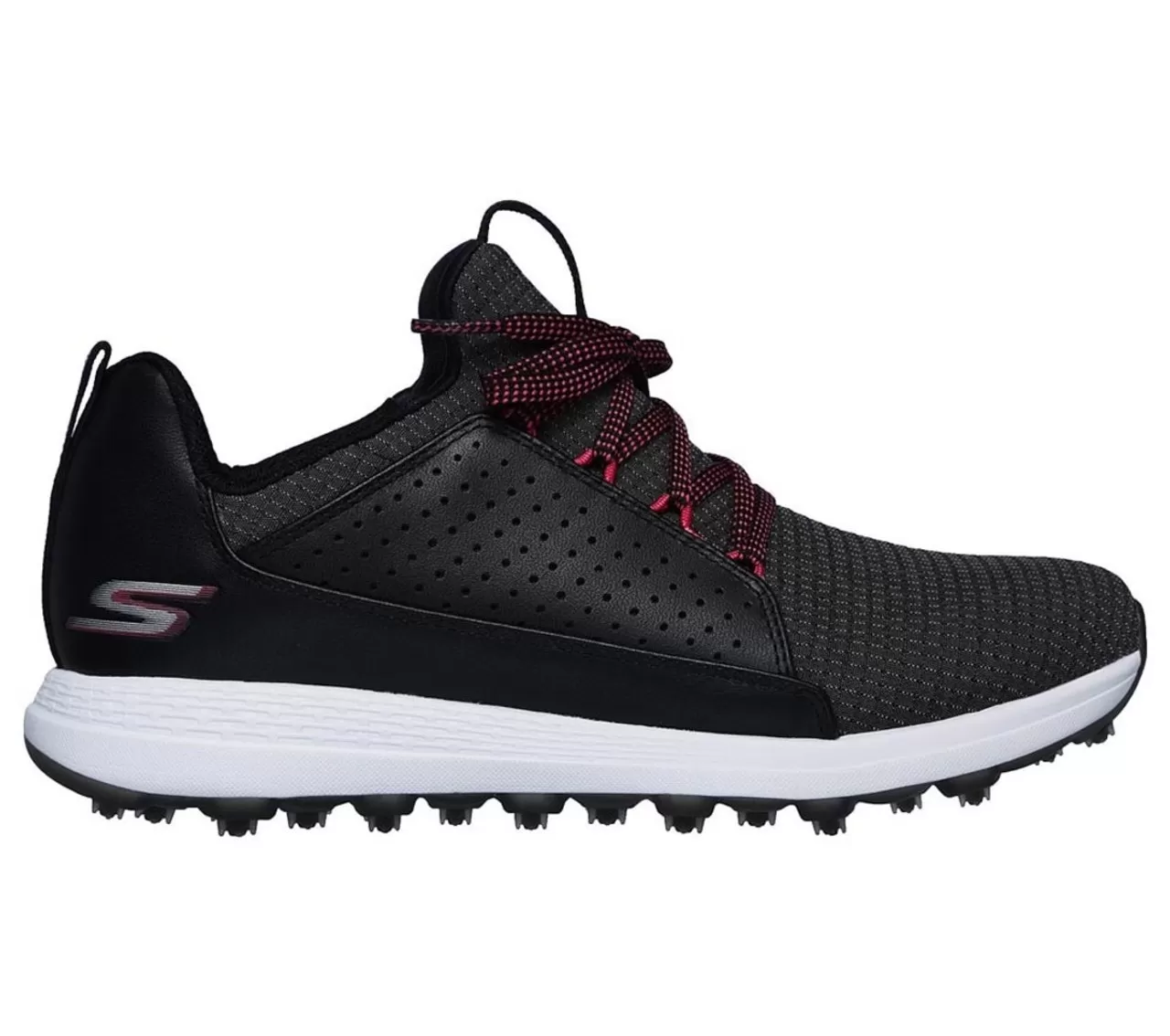 Skechers Women's Go Golf Max - Mojo Golf Shoes - Black/Hot Pink