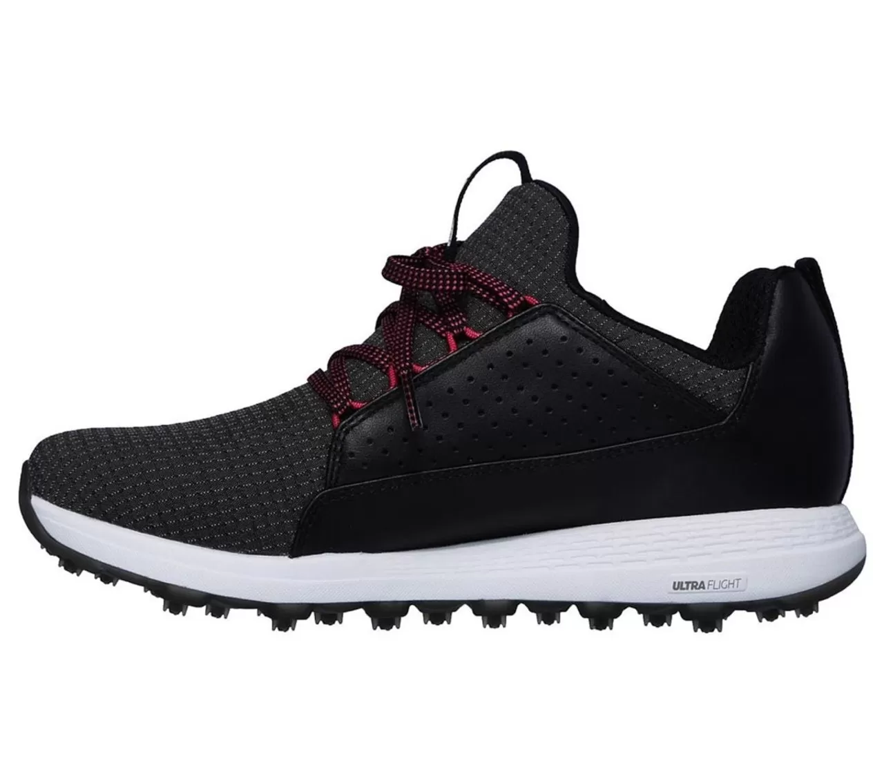 Skechers Women's Go Golf Max - Mojo Golf Shoes - Black/Hot Pink - Image 2