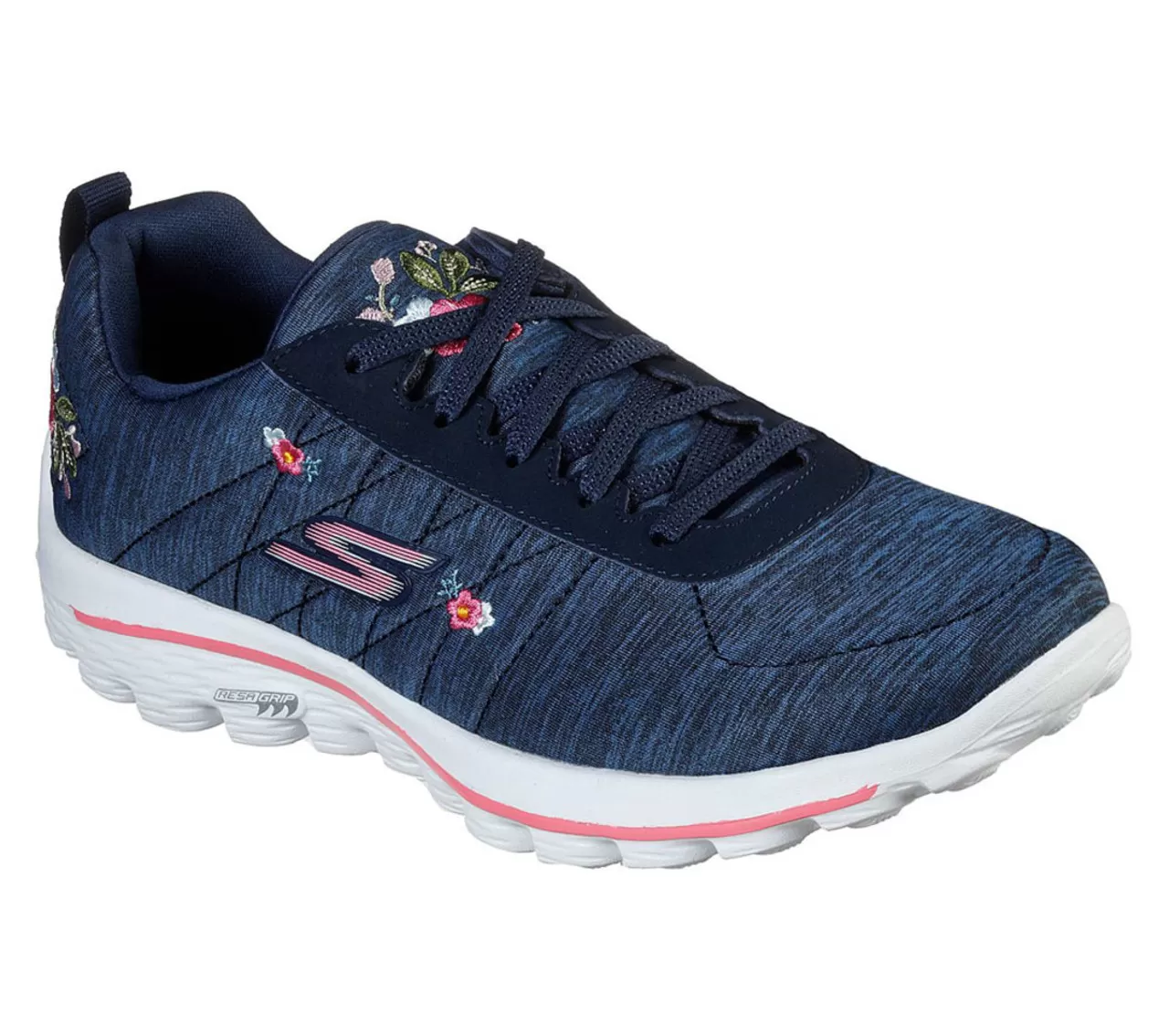 Skechers Women's Go Golf Walk Sport - Bloom Golf Shoes - Navy/White - Image 3