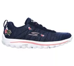 Skechers Women's Go Golf Walk Sport - Bloom Golf Shoes - Navy/White